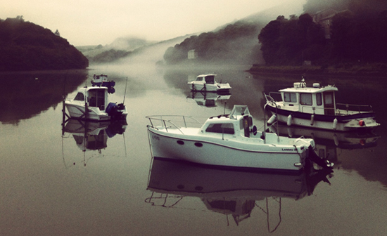 Boats in River